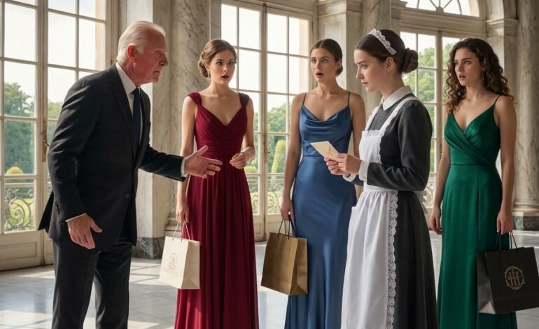 He Gave 4 Women Credit Cards to Test Them – What His Maid Buys Leaves Him Speechless