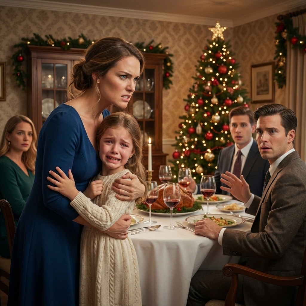 At Christmas, while I was at work, my family branded my 7-year-old daughter a “LIAR,” hung a sign around her neck that read “FAMILY DISGRACE,” and left her hungry in a corner for hours. I didn’t scream. I didn’t cry. I planned. Two days later, every account was frozen, every card declined — and my phone lit up with their frantic, terrified calls.