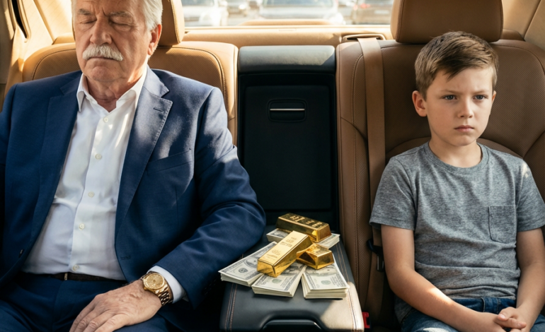 A Billionaire Left His Wallet Exposed While Pretending to Sleep — What the Child Did Next Brought Him to Tears and Forced Him to Make a Life-Changing Decision