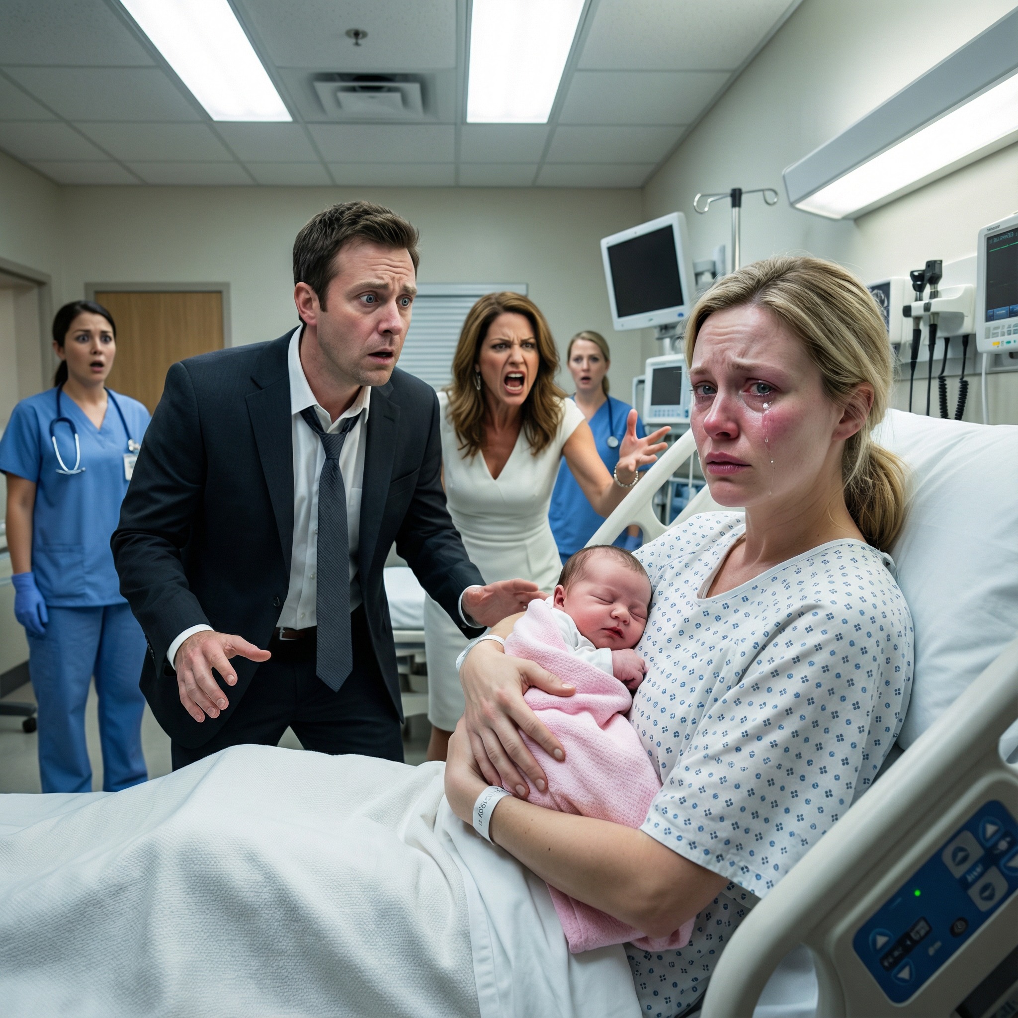 Six months after the divorce, my ex-husband suddenly called to invite me to his wedding. I replied, ‘I just gave birth. I’m not going anywhere.’ Half an hour later, he rushed to my hospital room in a panic…