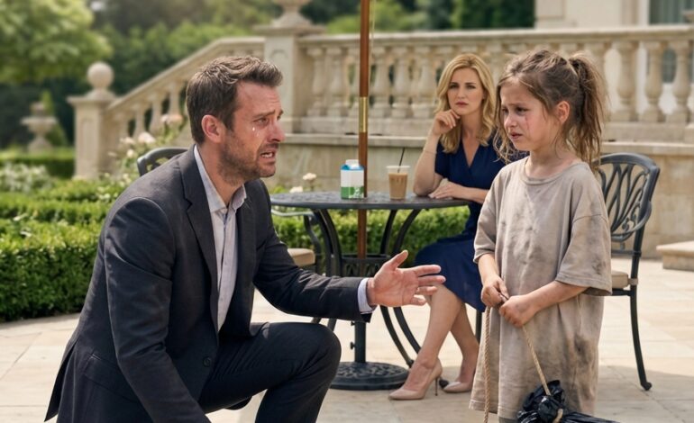 A millionaire came home after a three-month mission to see his daughter… and he broke down when he saw what was happening in his own backyard.