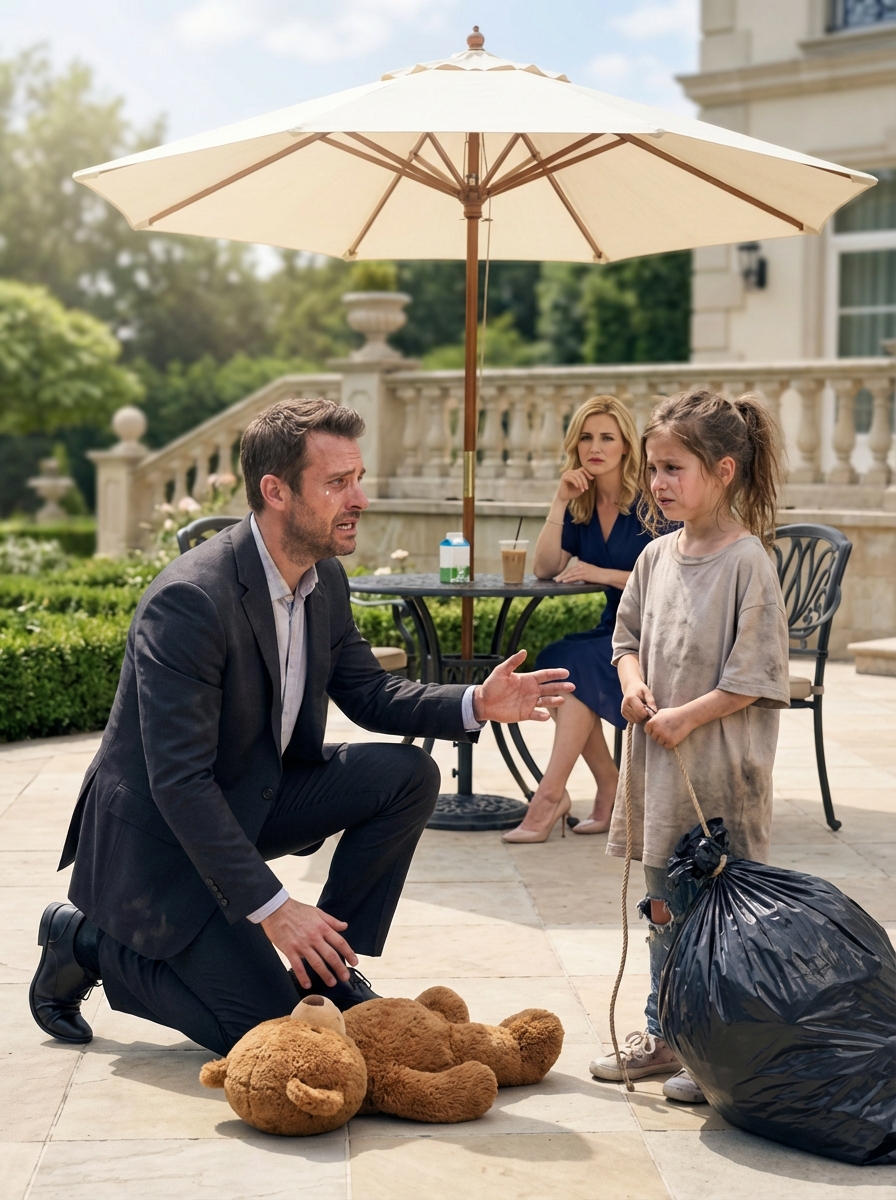 A millionaire came home after a three-month mission to see his daughter… and he broke down when he saw what was happening in his own backyard.