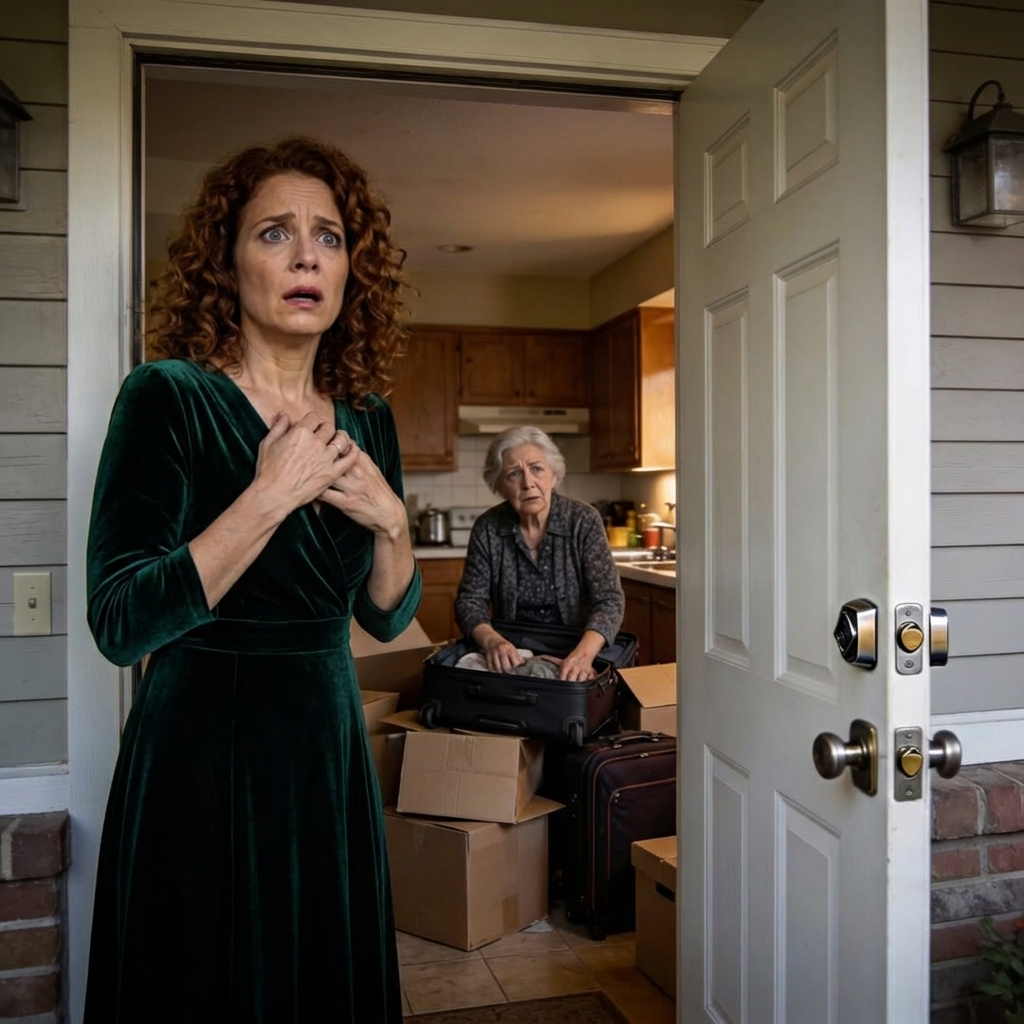 The morning after my husband died, I returned home to find the door bolted shut and his sister calmly pouring coffee at my table.