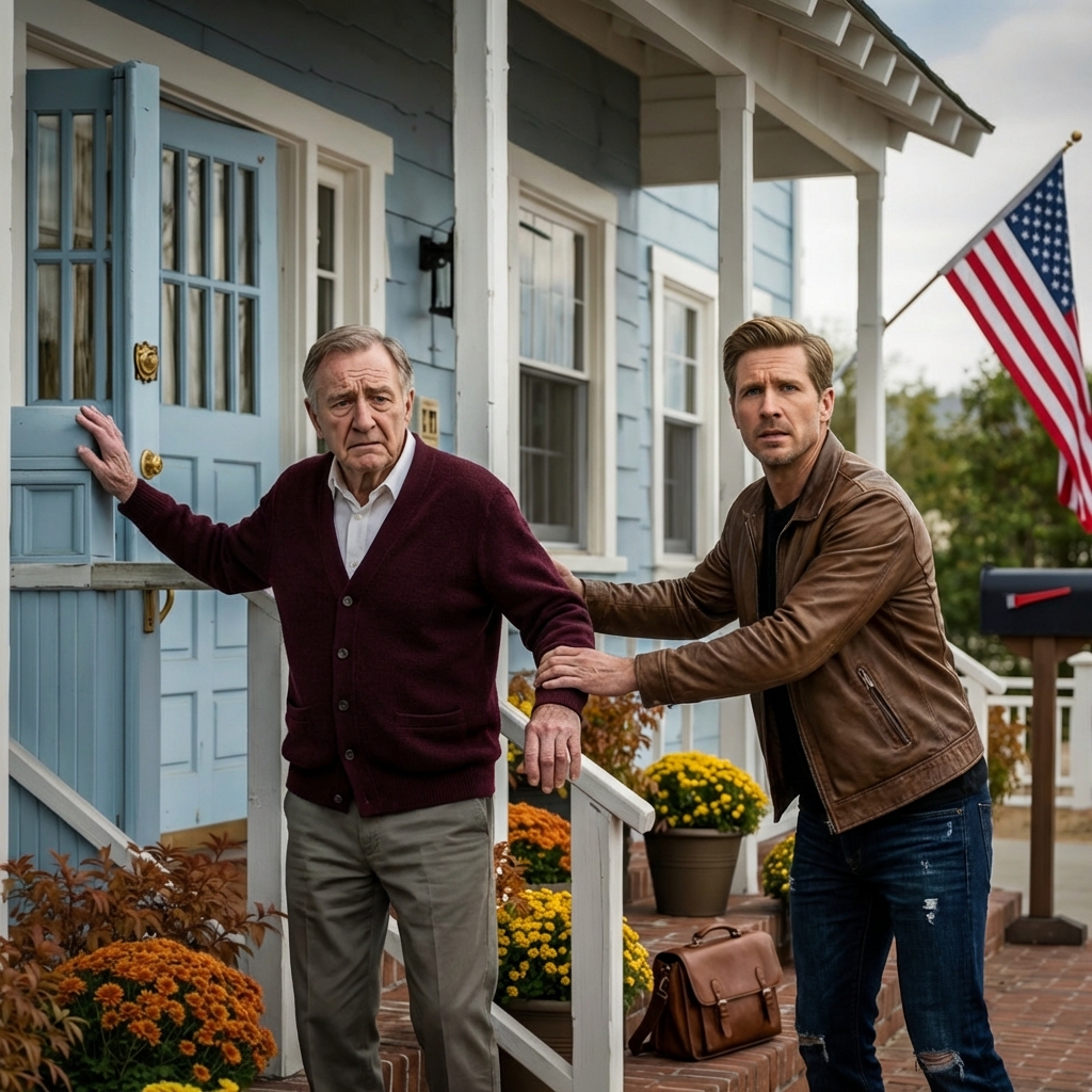 Two weeks ago, my wife went to visit my daughter’s house. I wanted to create a surprise, so I quietly drove there as well. But as soon as I set foot on the porch of that small, peaceful house, the neighbor ran over, gripped my hand tightly and said, “Stop, you shouldn’t go in there.” Five minutes later, a truth made me unable to stand