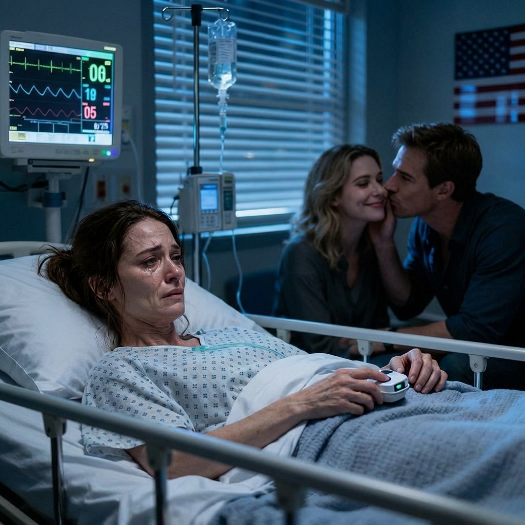 In the hospital room, my husband whispered, “When she’s gone, it’ll all be OURS!” She smiled, “I can’t wait, darling!” They didn’t know I could hear what they were saying…