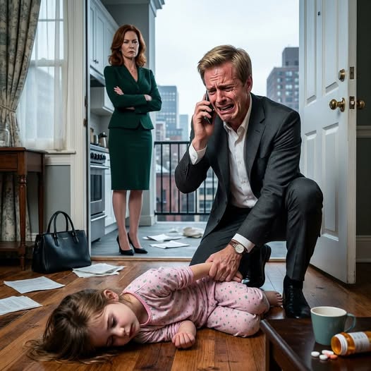 When I got home from a business trip, I found my daughter unconscious by the door. My wife shrugged and said she’d just disciplined her. I called an ambulance, but when the paramedic saw my wife, he went pale and whispered, “Sir, is that really your wife?” Because actually, …