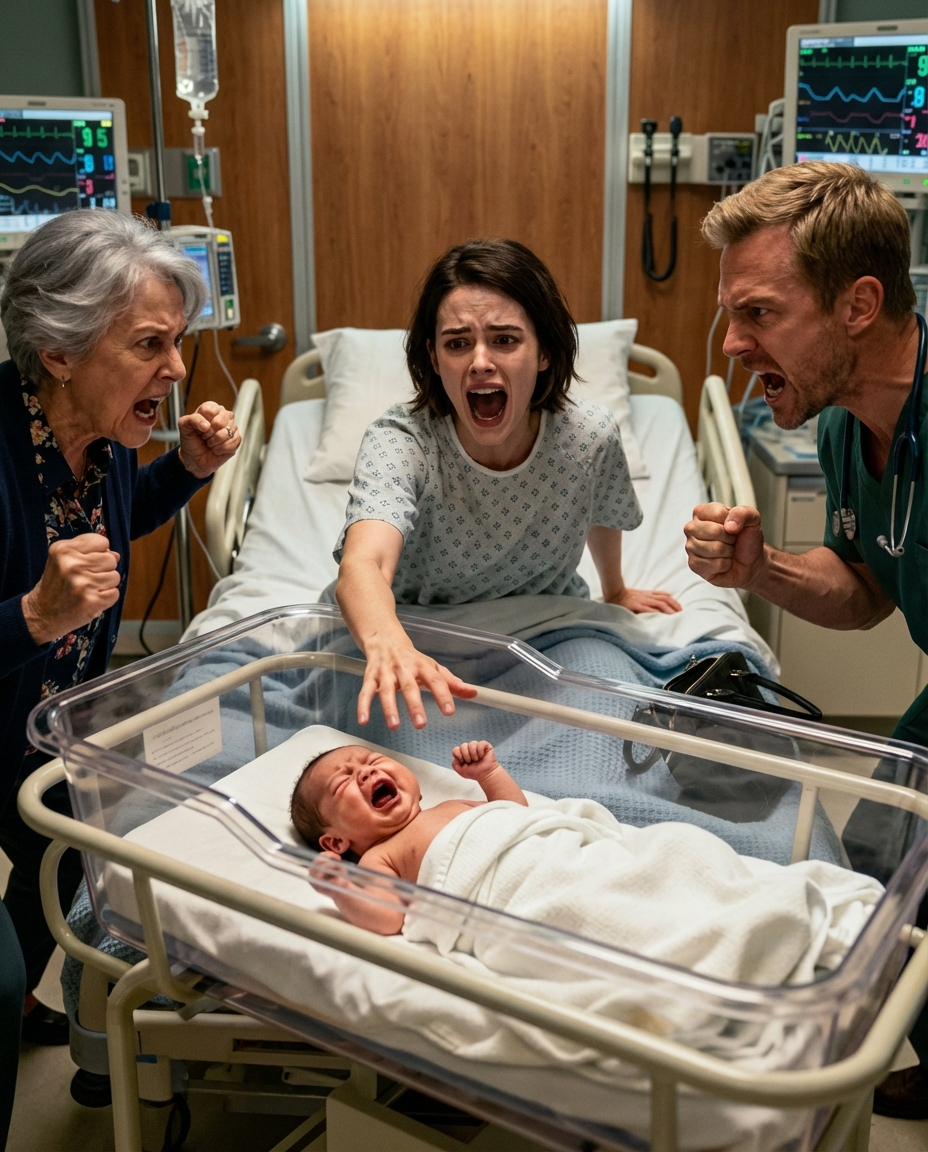 As Soon as My Mother-in-Law Heard I’d Finished Labor, She Stormed into My Room and Painted My Newborn Black — Then She Screamed, “Look! This Baby Isn’t My Son’s.”