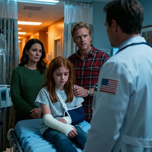 My stepfather beat me every day as a form of entertainment. One day, he broke my arm, and when we took me to the hospital, my mother said, “It was because she accidentally fell off her bike.” As soon as the doctor saw me, he picked up the phone and called 911.