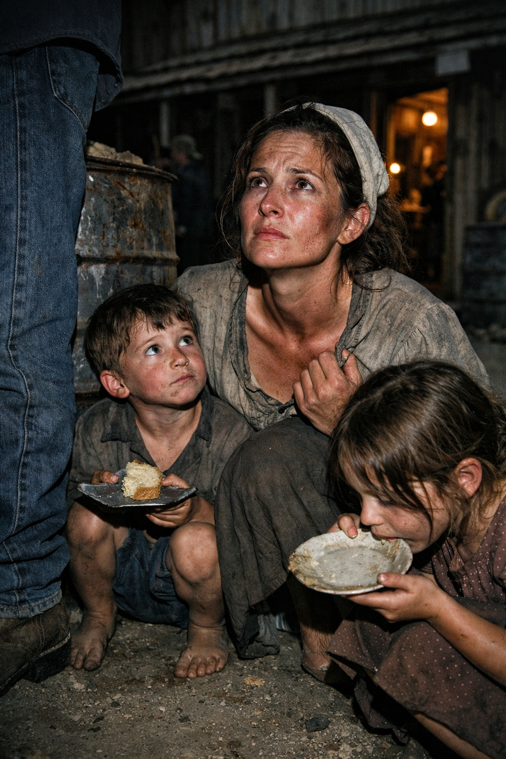 He Saw a Widow Feeding Her Children Scraps — Then Said Four Words That Changed Their Lives