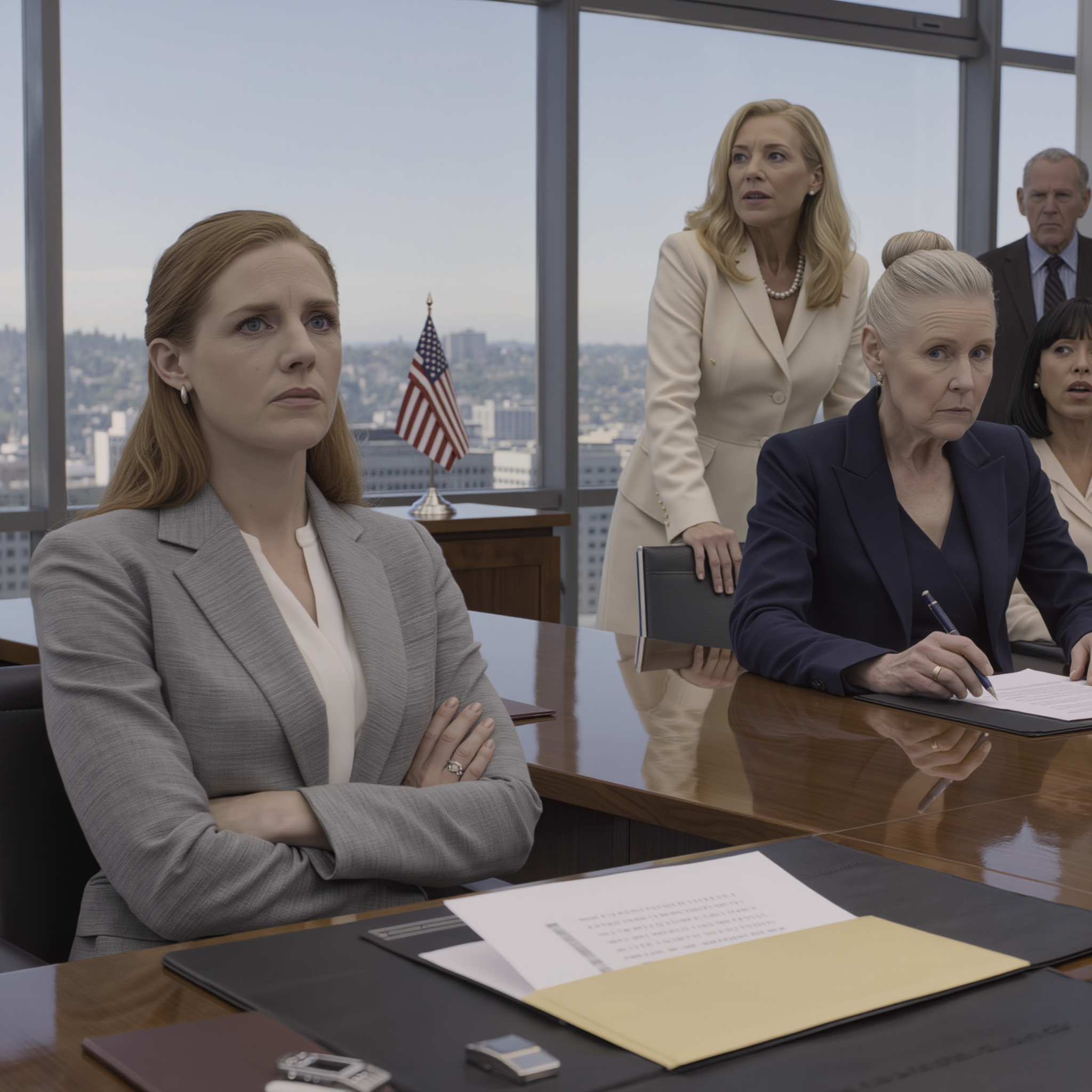 When my parents abandoned me at 13, calling it ‘harsh love,’ my wealthy uncle adopted and raised me as his own. Fifteen years later, when my mother walked into my uncle’s inheritance meeting with a radiant smile as if the money was certain to be hers, I let her sit down… until the lawyer walked in, his face changed, he looked straight at me and said, ‘Before we begin, there’s one thing we all need to understand.’