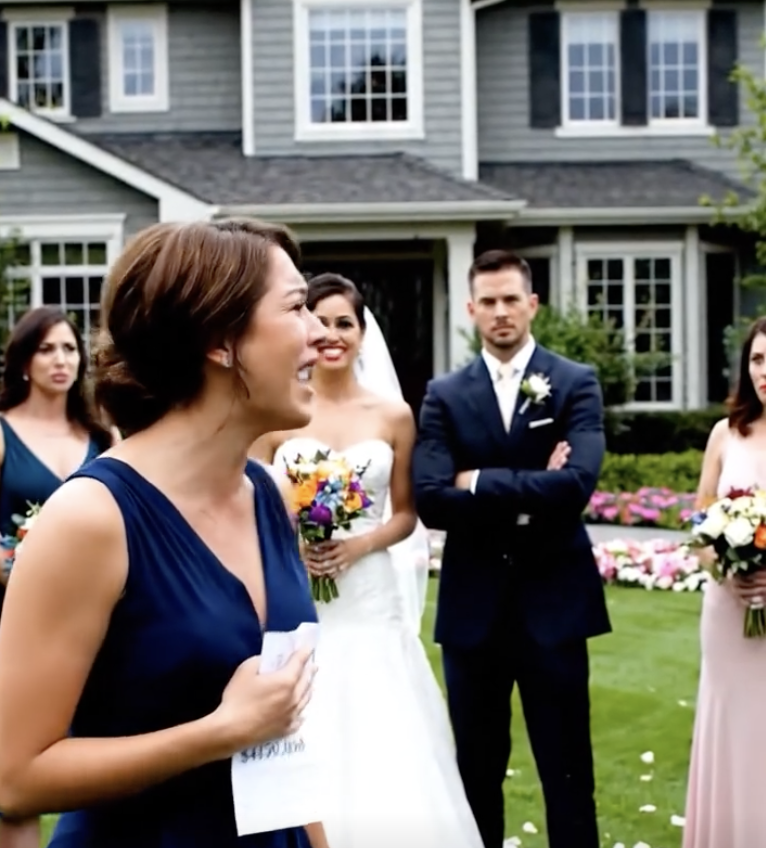 At my sister’s wedding, I was ordered to serve 200 guests. My mother shoved food into my hands and hissed, “You don’t belong at the family table, servant.” I didn’t argue—I walked straight to the seat marked Guest of Honor. A wine bottle smashed into my head. My sister shrieked, “You’re ruining my wedding—get out!” My father lunged to drag me away. Then the groom’s father lifted the microphone. “Please raise your glasses for our guest of honor—General Eleanor.” The spotlight snapped on me. When the mic reached my hand, what I revealed made the entire room fall into stunned silence.