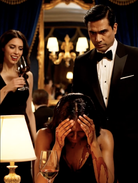 At my cousin’s wedding dinner, my aunt leaned over and said loudly, “You should move, Emily. This table is for real family.” – Royals