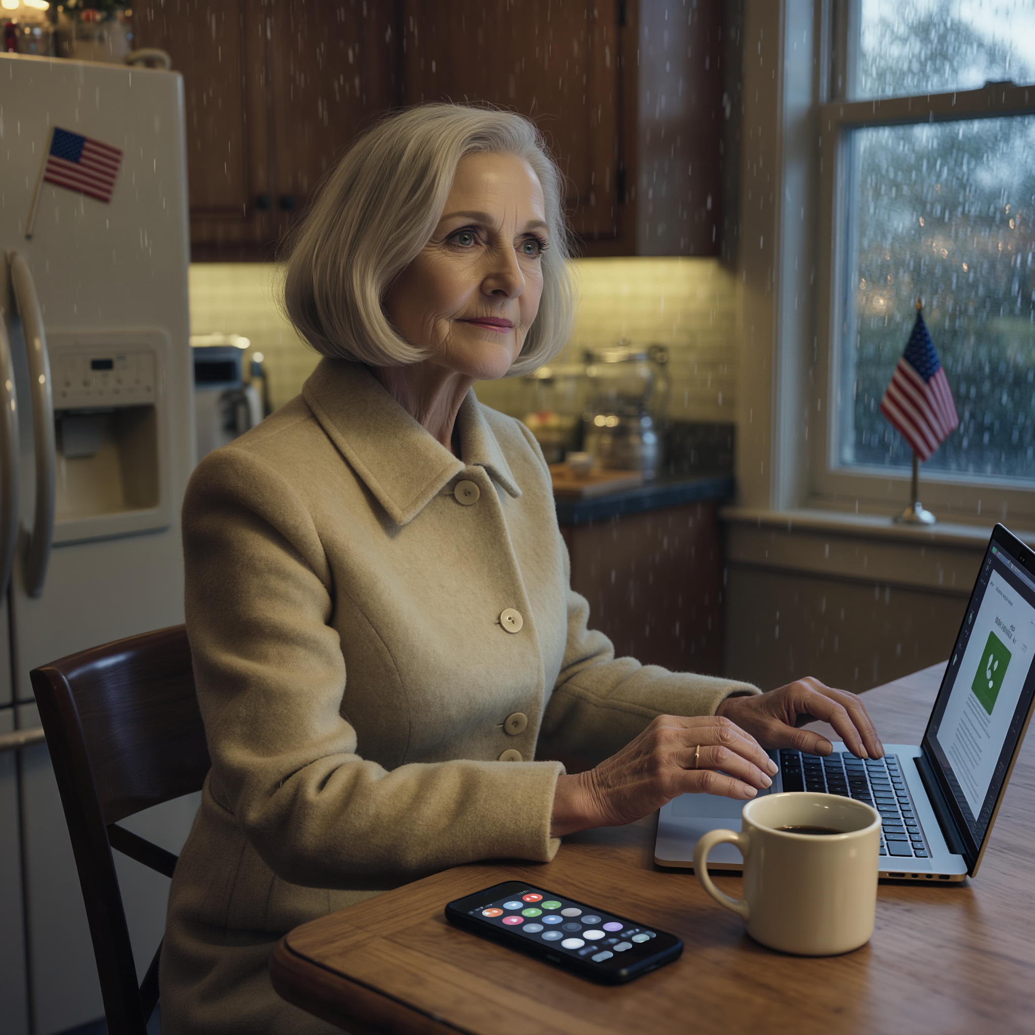 I showed up for family dinner and my own son said, ‘Sorry family only. You’re not invited.’ I didn’t argue. I just left… and quietly removed my name from the support I was still holding up for him. The next morning, he knocked on my door like he’d seen a ghost.