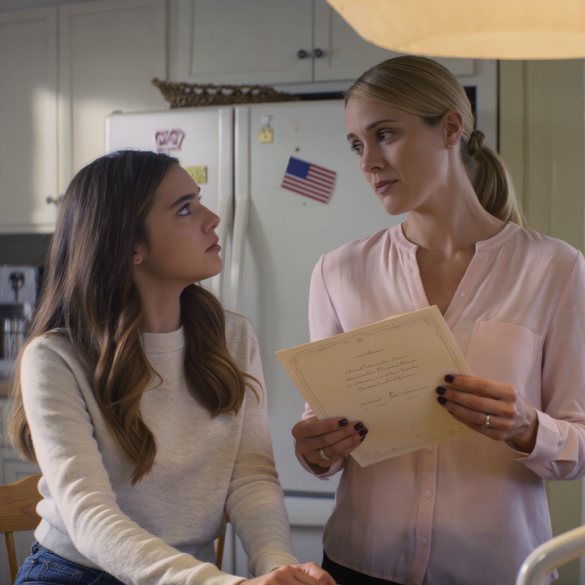 My family said my 17-year-old adopted daughter couldn’t attend my sister’s wedding. I didn’t argue. I just said, “Then my household won’t be there.” But when Christmas dinner came, I quietly changed one small thing—and in less than a minute, the whole table erupted, everyone completely losing control… because they suddenly realized I’d done something no one could stop in time. I was three steps ahead of them.