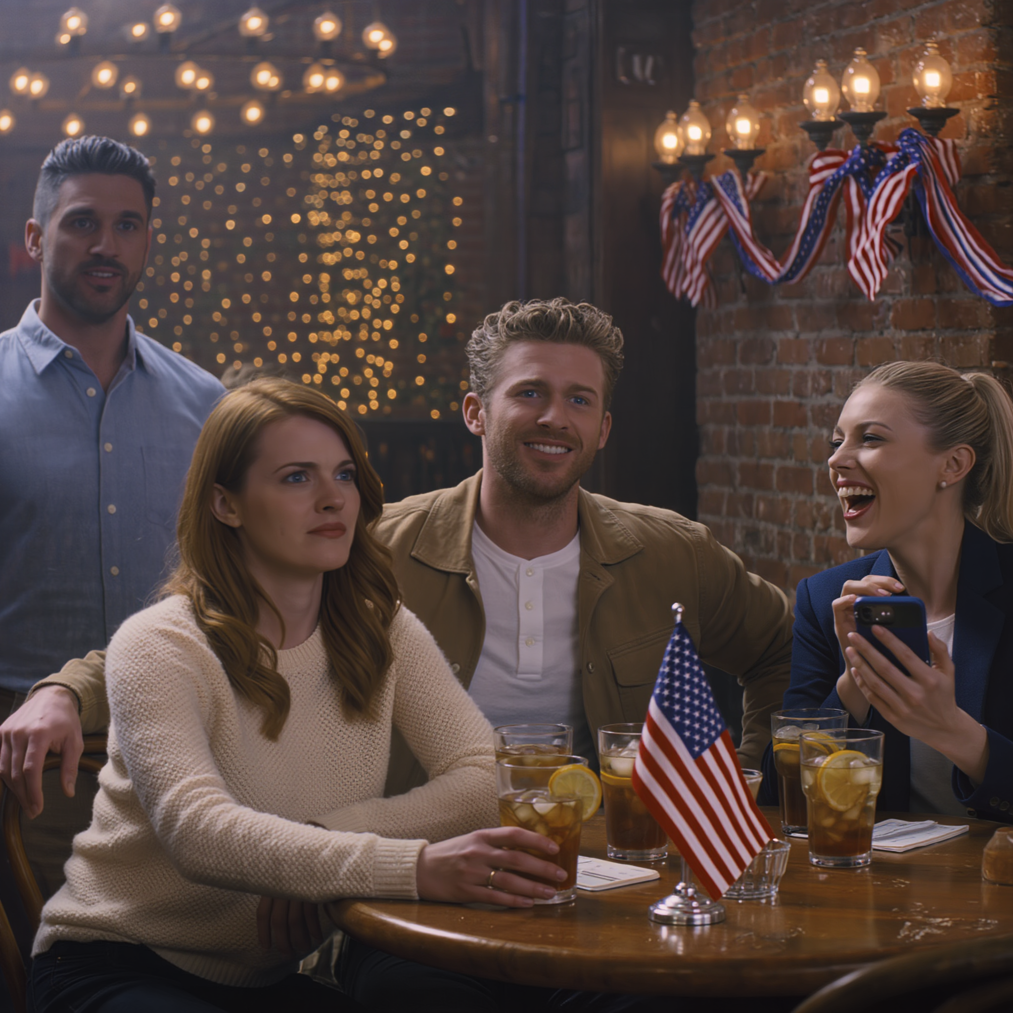 At My Boyfriend’s Work Happy Hour, He Introduced Me Like a Classmate and Offered a Handshake—Because His High School Crush Had Just Moved Back. A Week Later, He Did It Again, Then Posted Photos Where Everyone Else’s Plus-One Was Welcome. I Didn’t Argue. I Didn’t Beg. I Just Let One Person Notice the Truth… and watched his smile disappear across a trivia table.