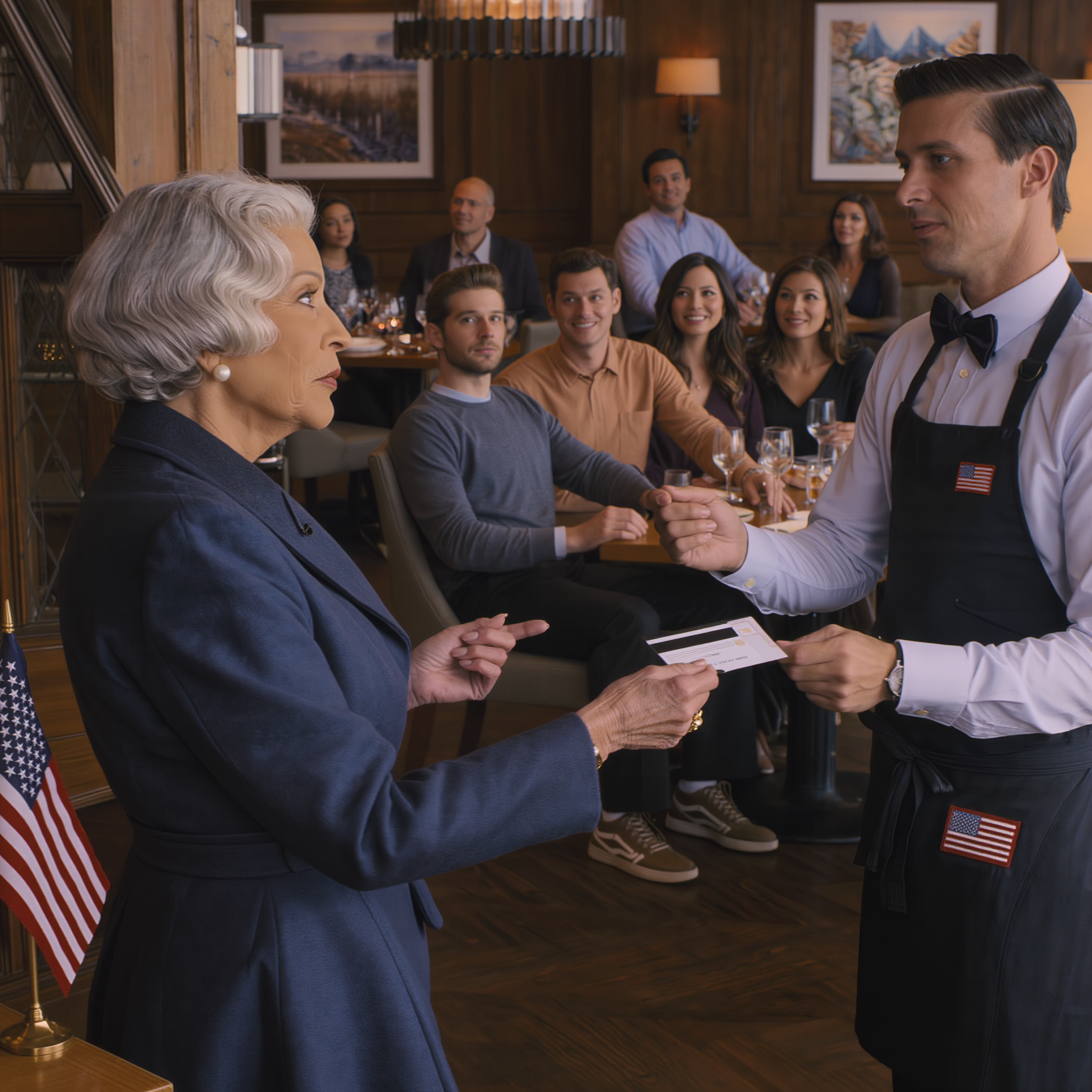 My son said dinner was canceled, but when I got to the restaurant, I found them quietly feasting without me—at my expense. I didn’t argue or make a scene. I gave them a surprise they didn’t see coming. They stopped talking the second I did, because I…