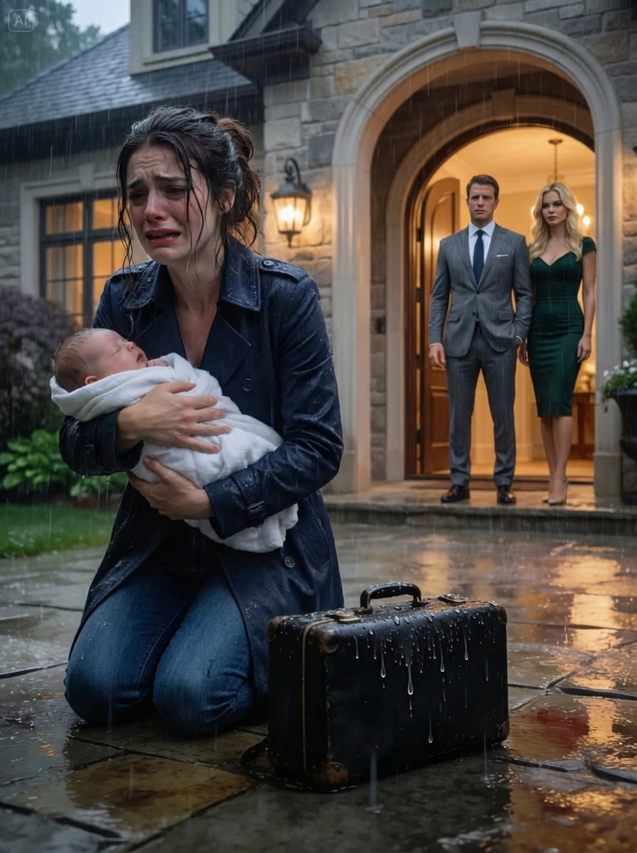 Not Knowing His Wife Had Just Inherited A Billion-Dollar Empire — He Threw Her And Their Newborn Out