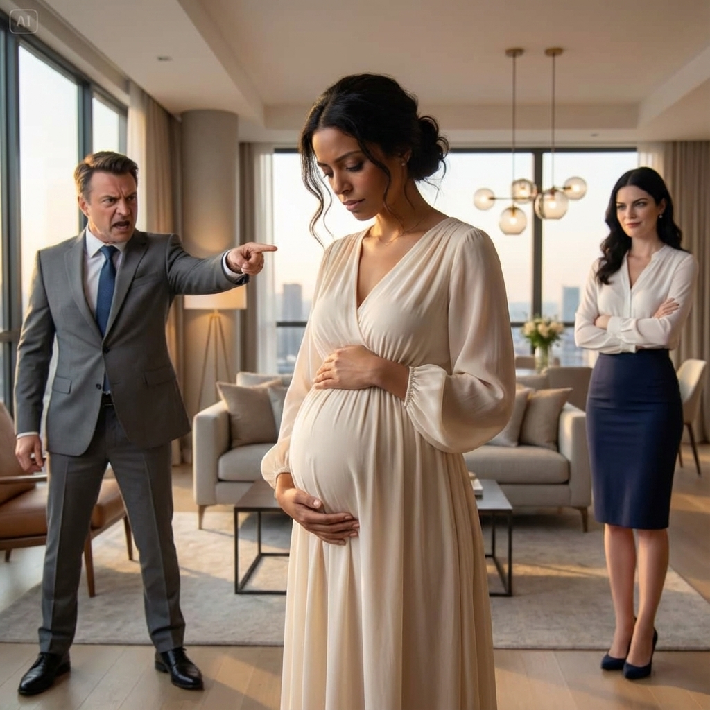 Eight months into my pregnancy, I was laughed at by my husband’s secretary—and he agreed, saying no one would want me anymore.