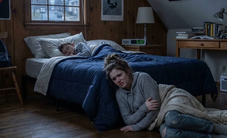 In our home, you earned your bed each night through academic performance or you slept on the floor.