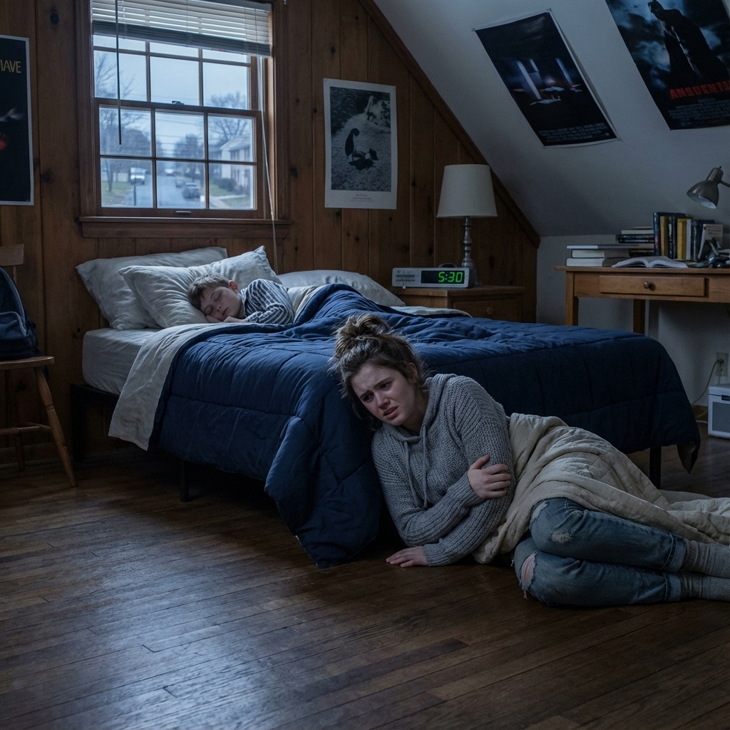 In our home, you earned your bed each night through academic performance or you slept on the floor.