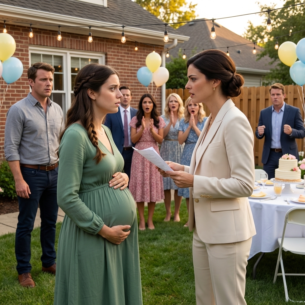 My Sister’s Jealousy Turned My Baby Shower Into Chaos When She Lied About DNA Tests, Until Her Husband Ended the Marriage Publicly
