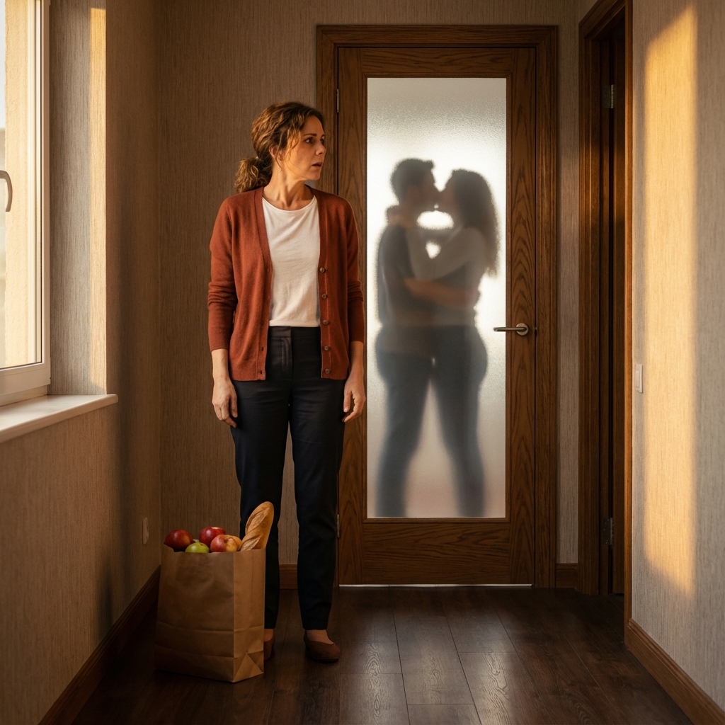 I caught my husband and the neighbor having an affair in the bathroom. I didn’t make a fuss. I simply locked the door, turned off the water, and called her husband to “fix the plumbing.”