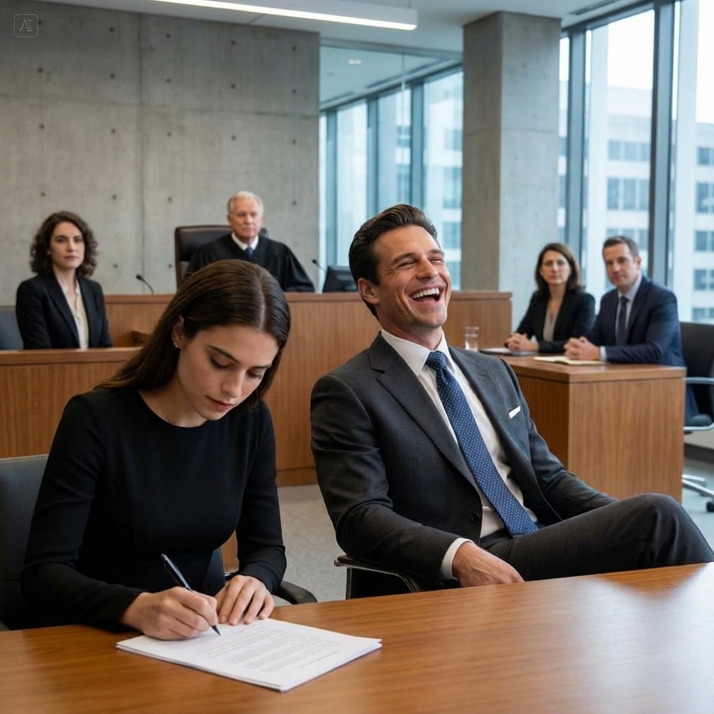 He Smiled After Winning The Divorce — Unaware His Wife’s Father Was The One In Control