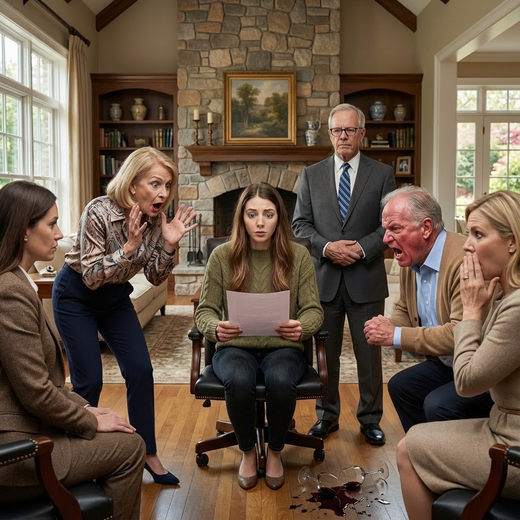 “We’ve Already Split Everything,” My Aunt Declared. “You Weren’t Invited For A Reason.” The Lawyer Adjusted His Glasses And Said Calmly, “That’s Odd — Her Name Is The Only One Listed In The Will.” The Room Fell Into Absolute Silence.