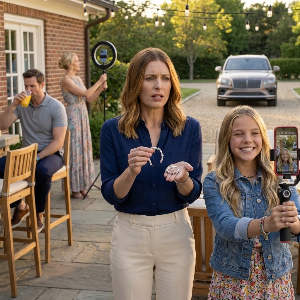 At Family Dinner, My Niece Snatched My Bracelet And Said, “Mom Says It’s From The Flea Market.” Then…