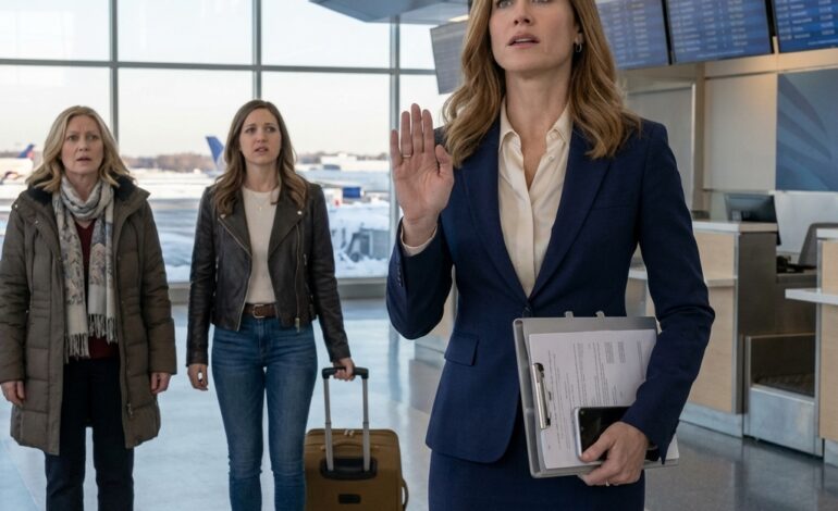 My mom and sister stole my savings and fled abroad… but at the airport, they froze…