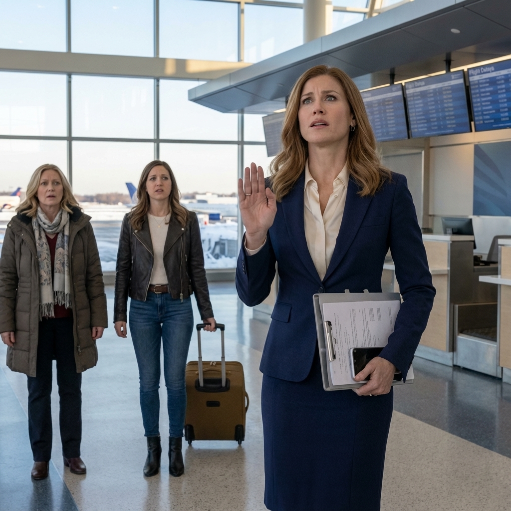 My mom and sister stole my savings and fled abroad… but at the airport, they froze…