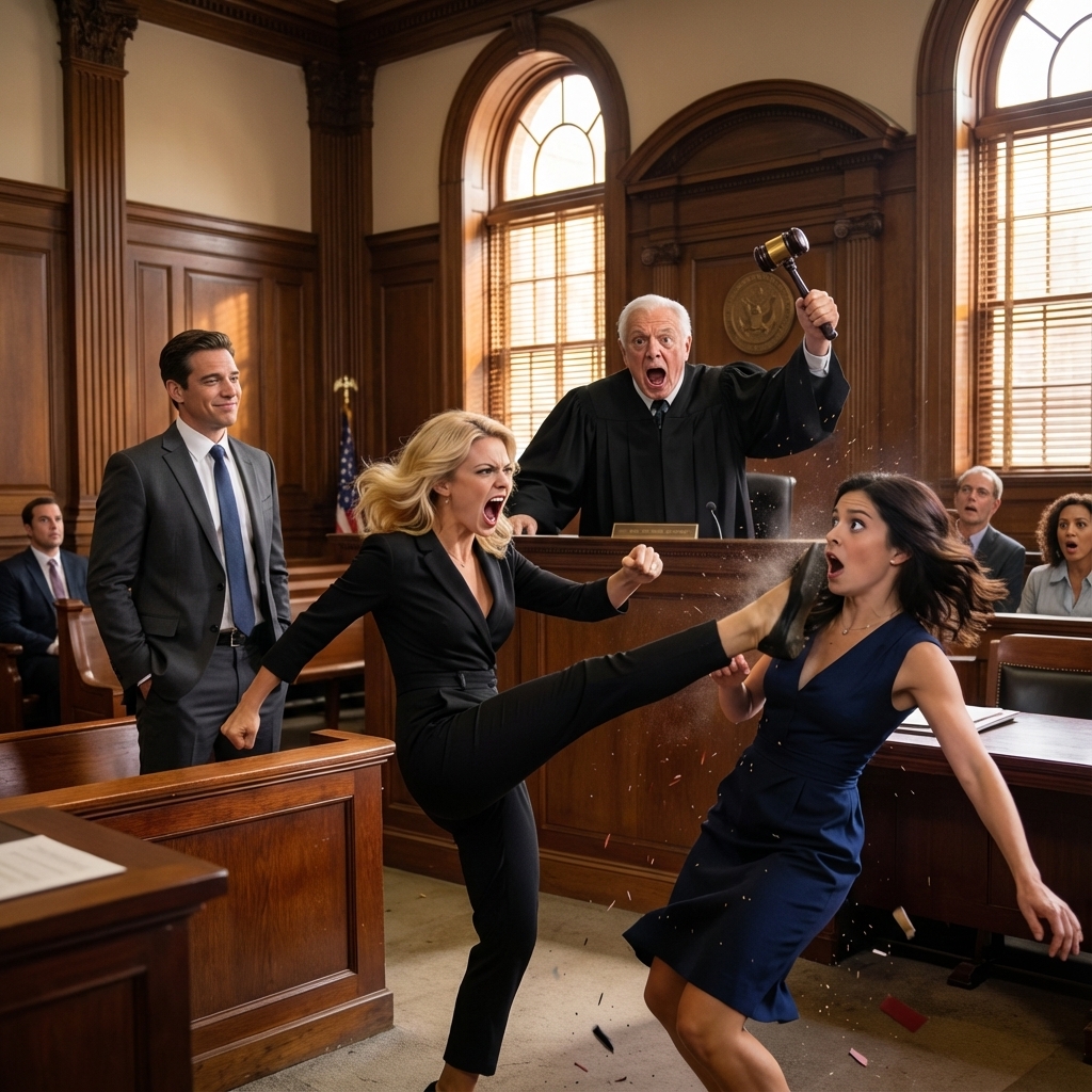 The Mistress Attacked The Wife In Court — Unaware The Judge Was Her Father