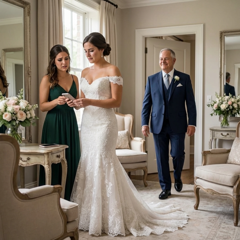 My Father Refused to Walk Me Down the Aisle Because My Hateful Sister Threw a Party on the Same Day, But He Went Wild When He Discovered Who Took His Place.