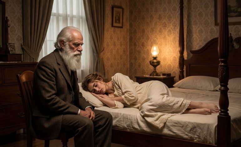 Due to financial constraints, I had to marry a rich old man. But on the first wedding night, he suddenly told me that nothing would happen between us—he just wanted to see me sleep