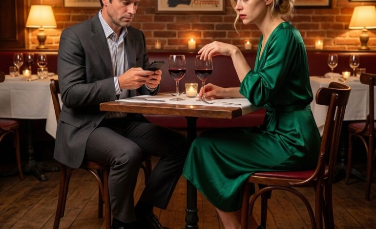 They were enjoying a romantic anniversary dinner. While the wife was away from the table, a stranger whispered a shocking warning about her drink.