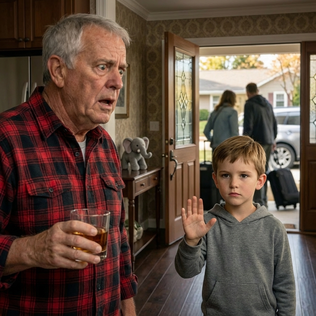 My “Mute” Grandson Spoke As Soon As His Parents Left. What He Said Saved My Life…