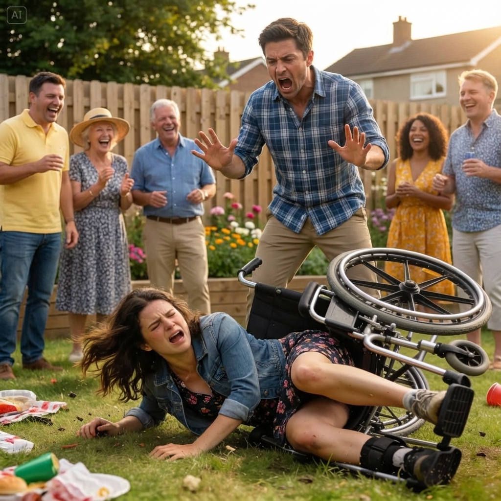 My brother sent me crashing to the ground, telling the family I was lying for drama as they laughed along. That laughter died instantly when the doctor revealed the scans were undeniable.