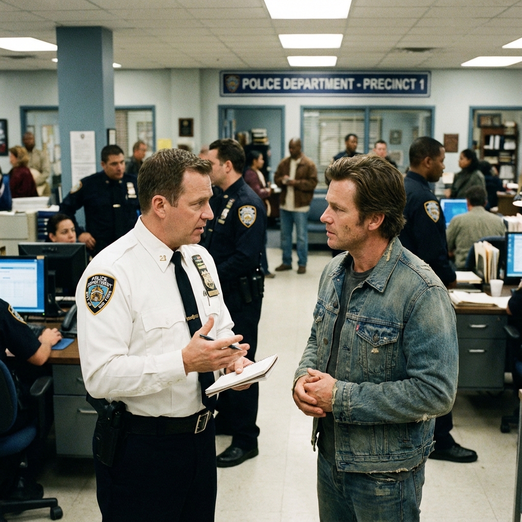 A cop assaulted my daughter and sneered, who’ll believe you—until his captain turned pale after I spoke.