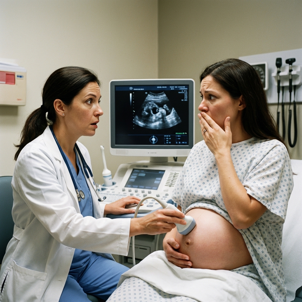 At My Ultrasound, The Doctor Started Shaking. She Pulled Me Aside And Said: “You Need To Leave Now. Get A Divorce!” I Asked: “Why?” She Replied: “No Time To Explain. You’ll Understand When You See This.” What She Showed Me MADE MY BLOOD BOIL.