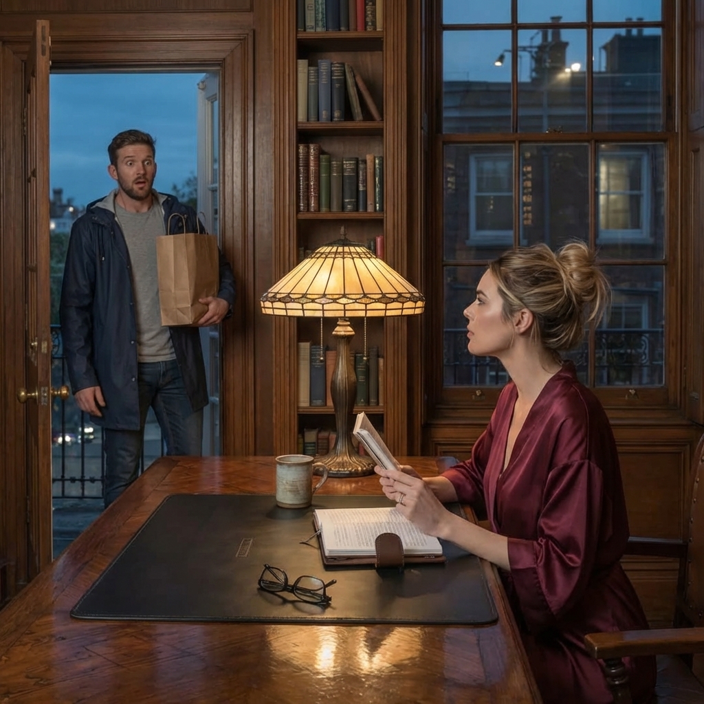 My Dad Was Seriously Ill And We Were Desperate For Money. I Married A Wealthy Woman Everyone Believed Couldn’t See, And For Three Years I Became Her Guide—Feeding Her, Dressing Her, And Describing The World To Her Like It Was A Story. Yesterday, I Walked In Quietly And Caught Her Sitting There With My Diary Open In Her Hands. She Didn’t Flinch. She Just Looked Up, Met My Eyes Like She’d Been Waiting For This Moment, And Said, “You Can Stop Pretending Now. I’ve Been Watching Everything.”