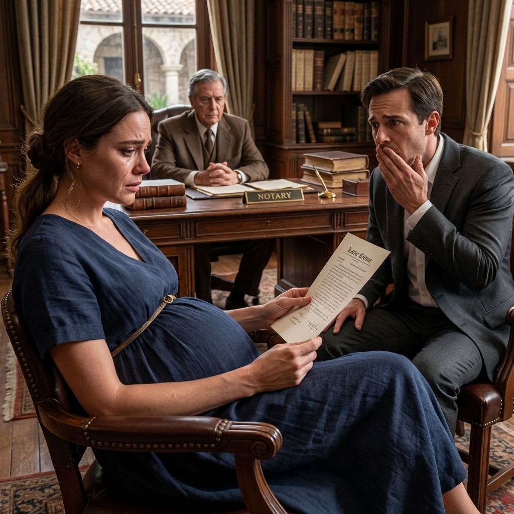 She Arrived for the Divorce — He Was Shocked When He Saw Her — She Was Seven Months Pregnant