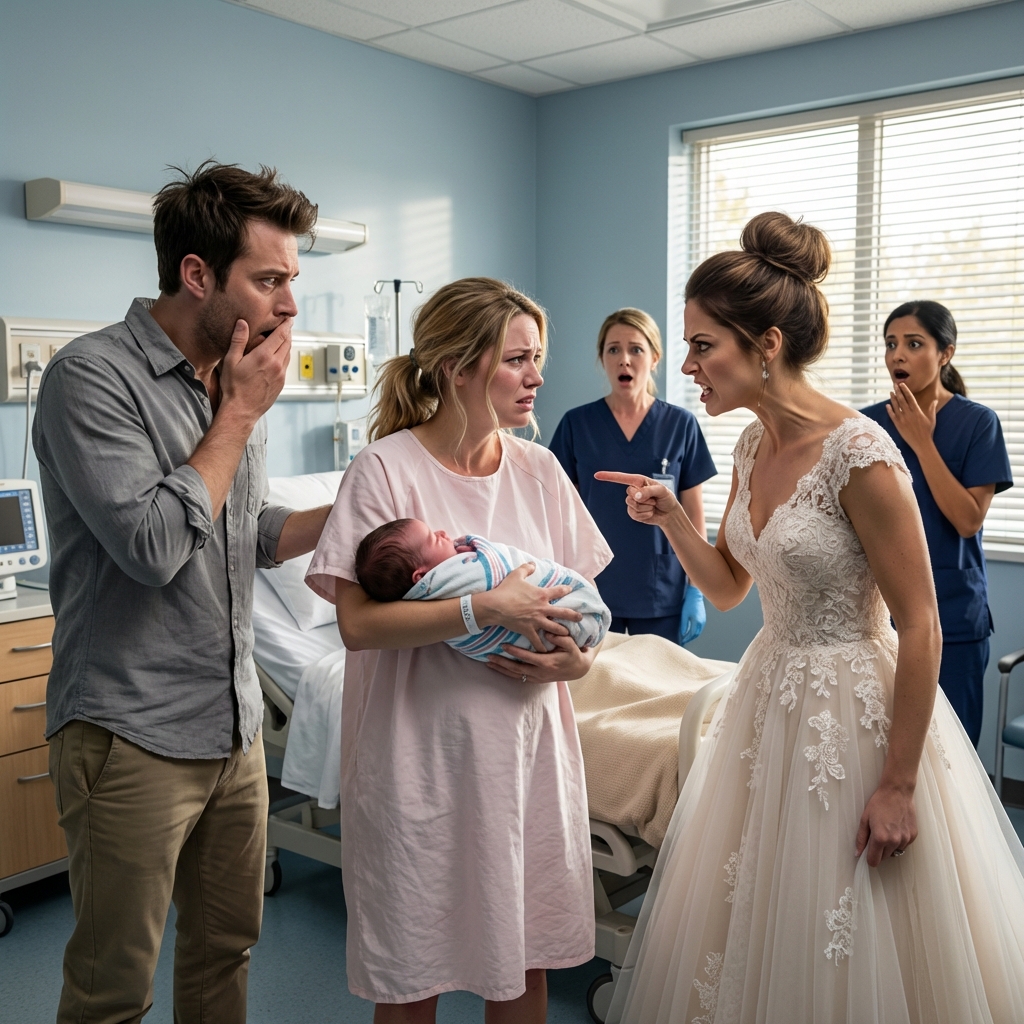 Six months after the divorce, my ex-husband suddenly called to invite me to his wedding. I replied, ‘I just gave birth. I’m not going anywhere.’ Half an hour later, he rushed to my hospital room in a panic…