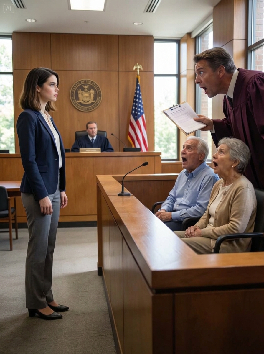 My Billionaire Grandfather Left Me Everything When He Died, And The Parents Who Ignored Me For Years Took Me To Court For The Money—Until I Walked In And The Judge Froze, Asking, “The Charges Are Against You?”