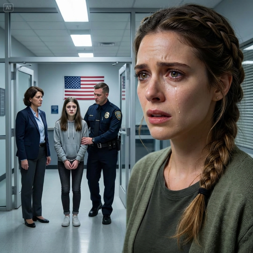 “My mom secretly slipped a gold necklace into my 15-year-old daughter’s bag and got her ARRESTED for shoplifting. My dad gave a false statement to the police, claiming he saw her steal it. I found her crying at the police station. I didn’t shout. I did THIS. Three days later, my mom was speechless. My dad was screaming…”