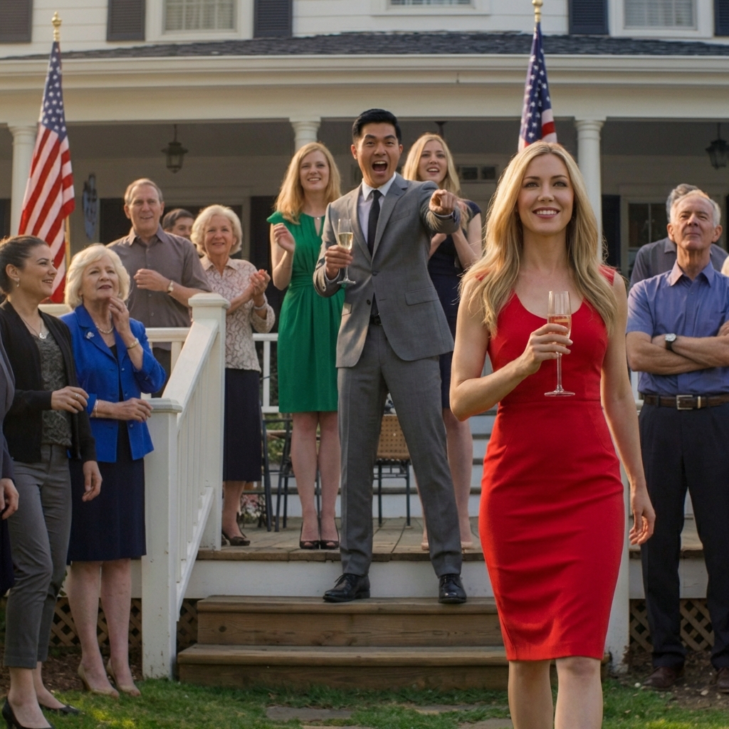 At my brother Tyler’s promotion party, he tapped his glass for silence and grinned like the room belonged to him. “For anyone who doesn’t know her,” he said, pointing straight at me, “this is my sister Abigail—no degree, no future, just freeloads off the family.” People laughed, the kind of laughter that tells you they’ve been waiting to agree. I lifted my own drink, smiled, and answered, “Cheers. This is the last time any of you will see me.” I walked out into the Connecticut cold with my dignity and an old Honda… and I swore I’d never come back. Eighteen months later, they invited me to my nephew’s first birthday like nothing happened, and I drove up anyway—quietly, carefully—because I had something in my pocket that could change the whole story.