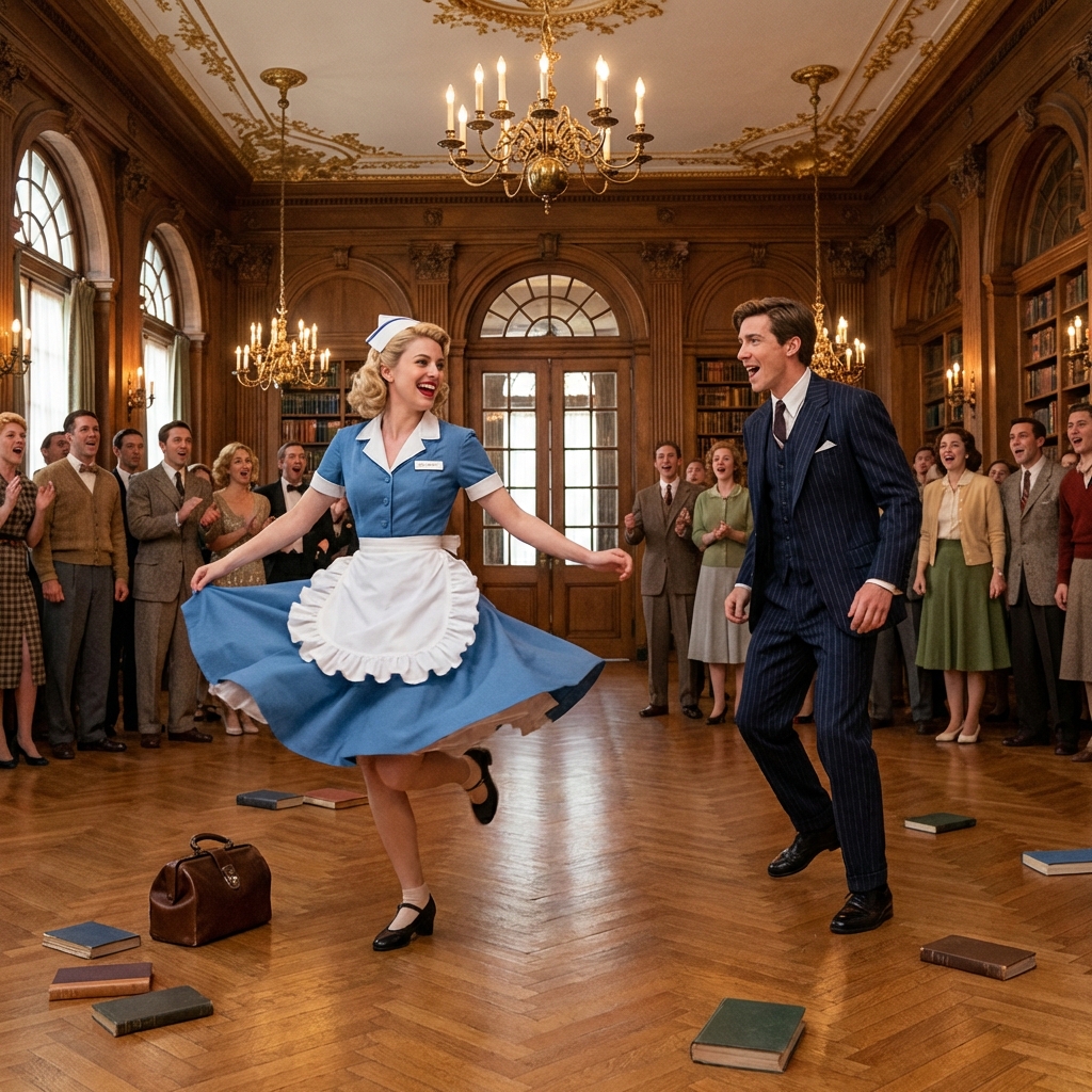 “IF YOU KNOW HOW TO DANCE, I’LL MARRY YOU,” THE MILLIONAIRE CHALLENGED… UNTIL THE CLEANING LADY DANCED INCREDIBLY