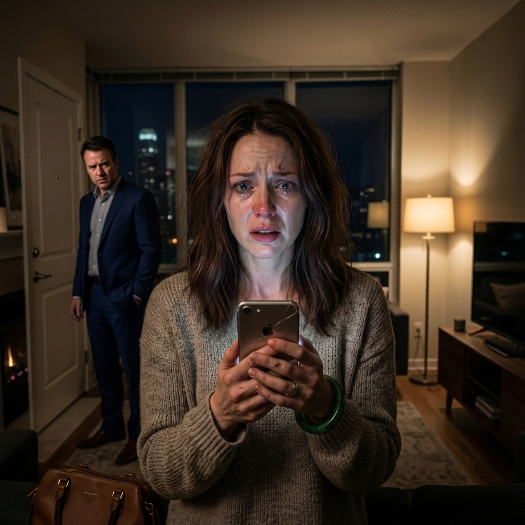 My husband gave me a $50,000 jade bracelet. That night I received a strange message: ‘Get rid of it quickly, or you’ll regret it.’ I went up and gave it to my sister-in-law. The next day, I was stunned when…