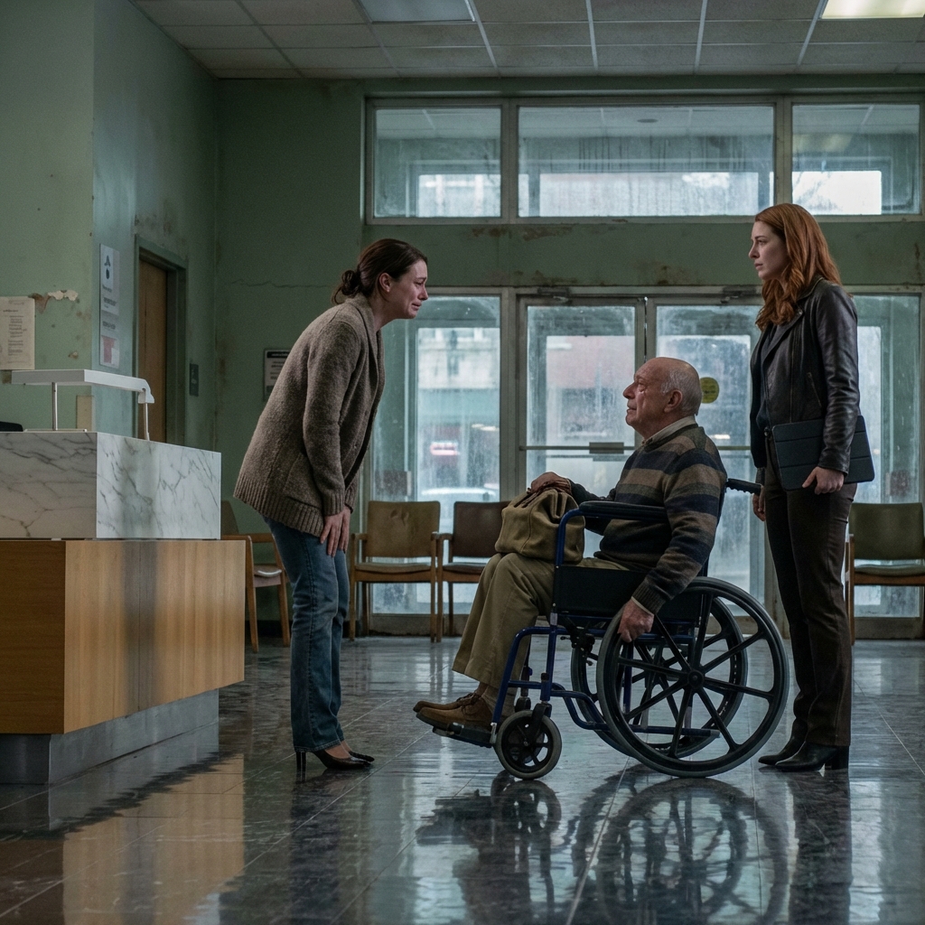 On My Way To The Inheritance Meeting, I Helped An Old Man In A Wheelchair. When He Found Out I Was Headed To The Same Meeting, He Asked If He Could Come With Me. When We Arrived, My Sister Saw Him—Her Face Went Pale With Fear. It Turned Out The Old Man Was… Joanna – New York.