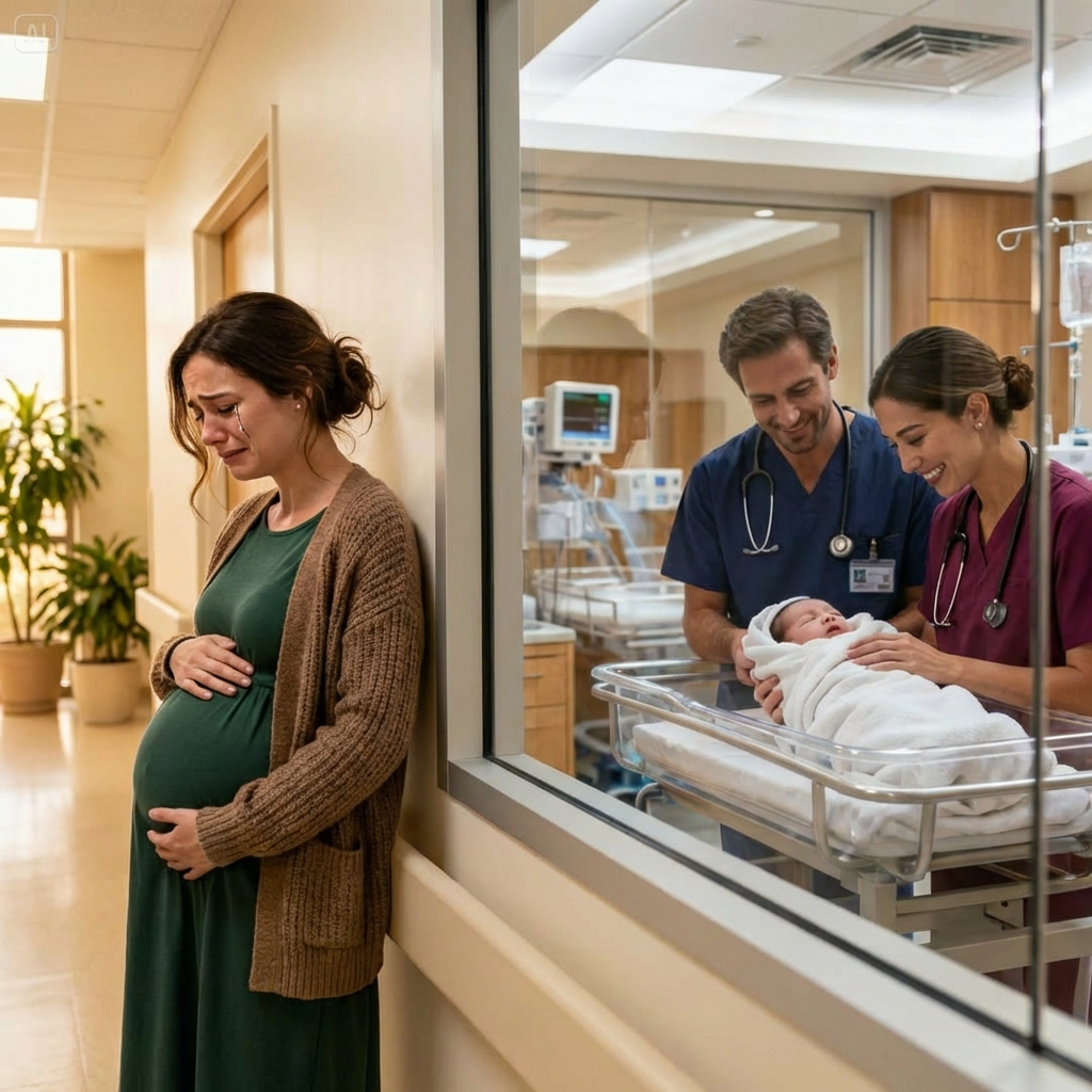 “This isn’t what you think.”Pregnant Wife Sees Husband Holding Mistress’s Baby — She Walks Away And Reveals She Is Their Boss