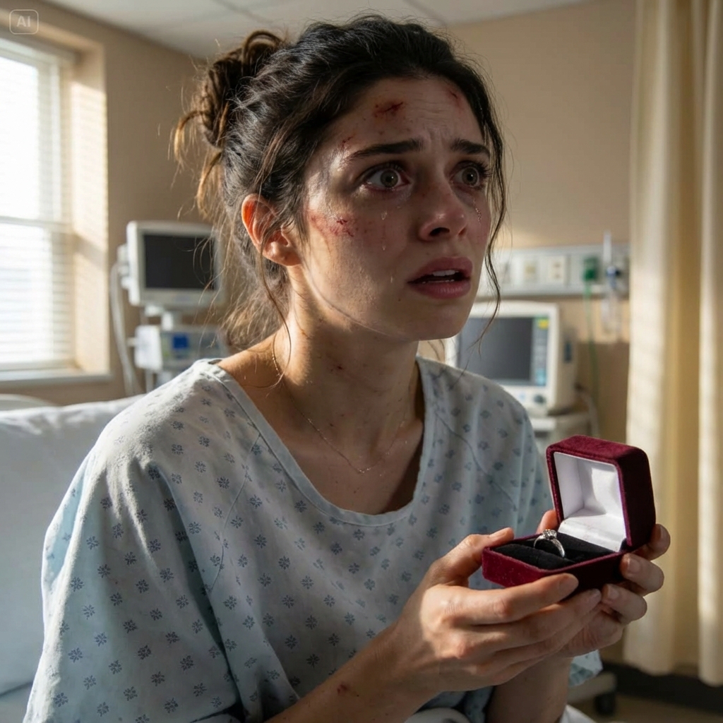 During my hospital stay, my parents SOLD my $18,000 engagement ring to pay for my brother’s dream party. When I got home, my mom sneered and said, “Thanks to your ring, your brother finally got what he deserved.” I laughed, and she snapped, “What’s so funny?” The smile vanished from her face when she found out that the ring they had sold was actually…